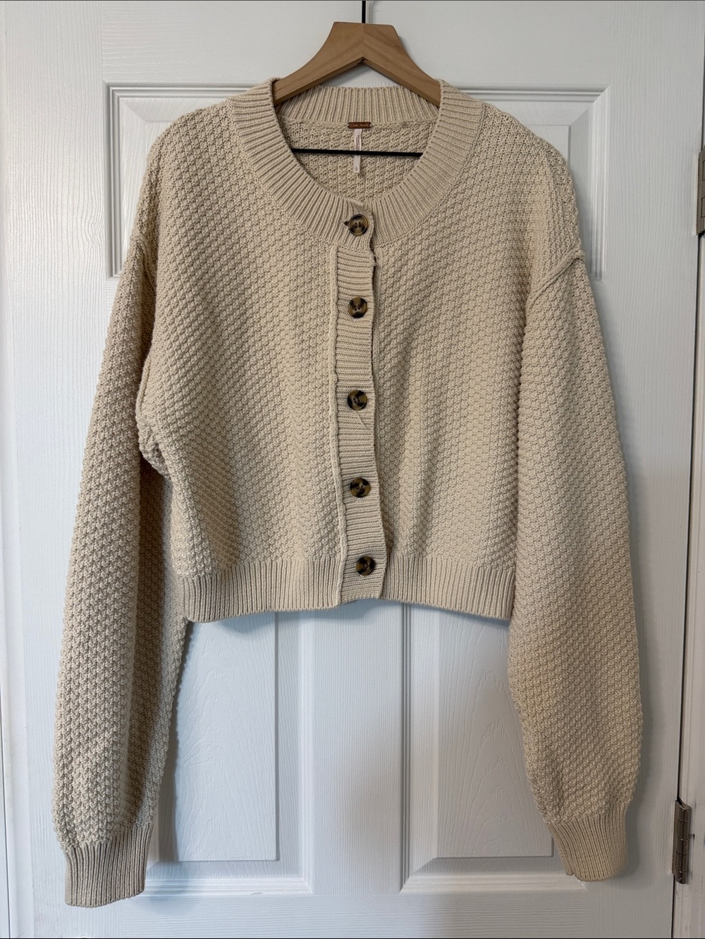 NWOT Free People Cropped Cardigan